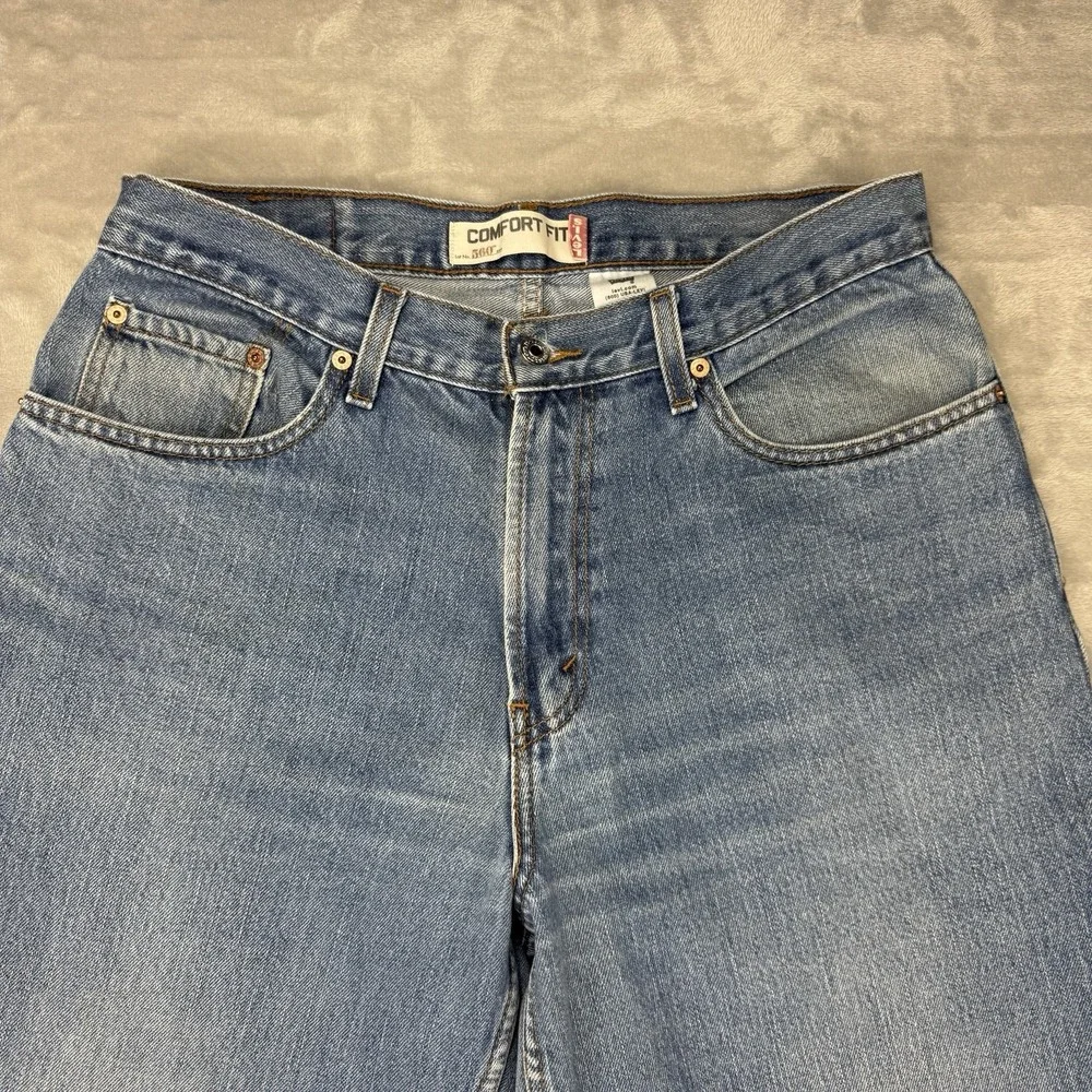 Levi's 560 Comfort Fit Jeans Mens Baggy Skater Tapered Street‎ Y2K Faded 32x30